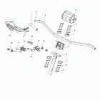 800 SWITCHBACK ASSAULT 144 SC SELECT (S20EEC8PS) Steering, upper and handlebar asm. - s20eec8ps all optio...