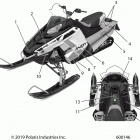 600 INDY 121 ES Body, decal - s20cba6gsl (601146)