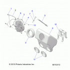600 RACER/INTL Engine, air intake system - s20mdx6jsa  /  6jea (601031c...