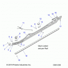 850 RMK KHAOS 155/155 3 Suspension, rail mounting - s20eft8r  /  efn8r all optio...