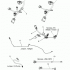 850 SWITCHBACK ASSAULT 144/INTL SC SELECT Electrical, jumpers  /  wire harness - s20eec8rs  /  8re...
