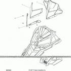 850 INDY 129 XCR SC SELECT Body, windshield - s20ekl8rs (600549)