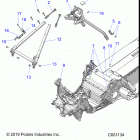 550 INDY ES/INTL ES Chassis, chassis asm. and over structure - s20cba5bsl  /...