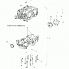 600 RACER/INTL Engine, crankcase - s20mdx6jsa  /  6jea (49snowcrankcase...