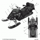 800 TITAN SP/ADVENTURE/XC ALL OPTIONS (S20FJB8/FJE8/FJP8) Body, decal, adventure - s20fje8 (601259)