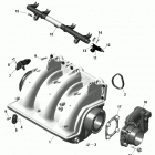 001 - WAKE 170 01- rotax - air intake manifold and throttle body
