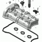 001 - GTI 90 01- rotax - valve cover   /   built october 2020 and up