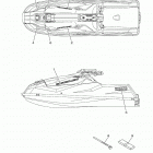 SUPER JET  (SJ1050W) Наклейки