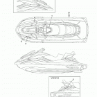 FX CRUISER SVHO  (FC1800AW) Наклейки предупреждения