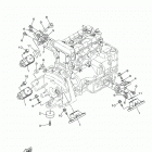 SUPER JET  (SJ1050W) Крепление двигателя