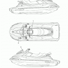 VX CRUISER WITH AUDI (VX1050BW/VX1050CW) Наклейки предупреждения