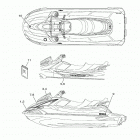 VX CRUISER WITH AUDI (VX1050BW/VX1050CW) Наклейки