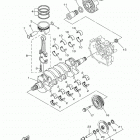 FX CRUISER SVHO  (FC1800AW) Коленчатый вал & Поршень