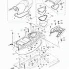 GP1800R SVHO (GP1800AW) Сидение