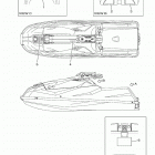 SUPER JET  (SJ1050W) Наклейки предупреждения
