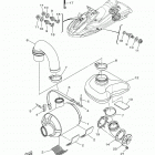 FX CRUISER SVHO  (FC1800AW) Выхлопная система 3