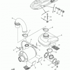 GP1800R HO  (GP1800BW) Выхлопная система 3