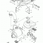 GP1800R SVHO (GP1800AW) Выхлопная система 3