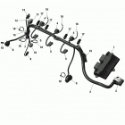 002 - WAKE PRO 230 10- electric - engine harness -  1630 scic