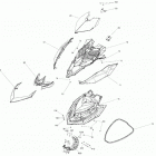 001 - RXP 300 Передний обтекатель