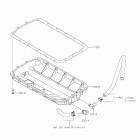 JET SKI ULTRA 310X Маслянный поддон