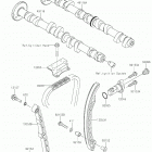 JET SKI ULTRA 310X Распредвал(ы)  /  натяжитель
