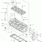 JET SKI ULTRA 310X Головка цилиндров