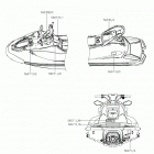 JET SKI STX160 Лейбл предостережения