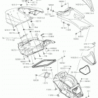 JET SKI ULTRA LX Hull middle fittings