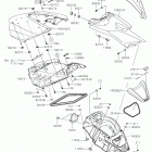 JET SKI ULTRA 310X Hull middle fittings