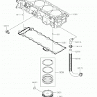 JET SKI STX160LX Цилиндр(ы) /  поршень