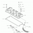 JET SKI ULTRA 310X Крышка головки цилиндров