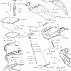JET SKI ULTRA 310X Hull front fittings