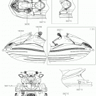 JET SKI ULTRA 310R Лейбл предостережения