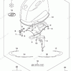 DF 200ASTX ENGINE COVER (DF200AST)