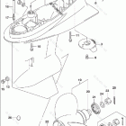 DF 140AZX GEAR CASE (DF115AZ E11)(DF140AZ E11)