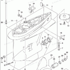 DF 150APL GEAR CASE