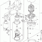 DF 300APL STARTING MOTOR