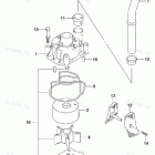 DF 200ATL WATER PUMP (DF200AT)(DF200AST)(DF175AT)(DF150AT)