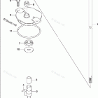 DF 200AZX CLUTCH ROD (DF200AZ)(DF175AZ)(DF150AZ)