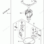 DF 300APL PTT MOTOR TRANSOM(L)