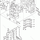 DF 350ATX CYLINDER BLOCK