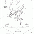 DF 200ASTL ENGINE COVER (DF200AST)