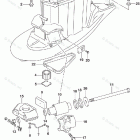 DF 350ATX DRIVE SHAFT HOUSING (X)