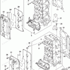 DF 300APL CYLINDER HEAD