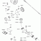 Q.U.V. Масляный и водяной насос. фильтр масленый