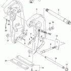 DF 250STX Clamp Bracket Transom(X,XX) (DF225T)(DF225Z)(DF250T)(DF2...