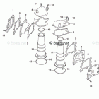 DF 350ATXX2 EXHAUST COVER