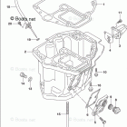 DF 80ATL Oil Pan (DF80A)