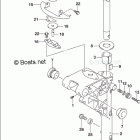 DF 20AEX2 Swivel Bracket (DF9.9BTH)(DF15ATH)(DF20ATH)